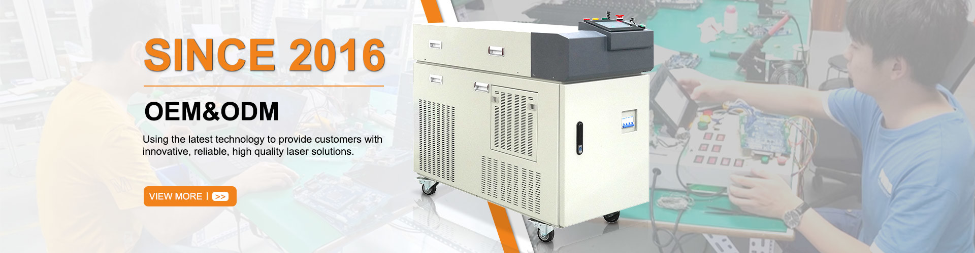 calidad Máquina de soldadura por láser industrial fábrica