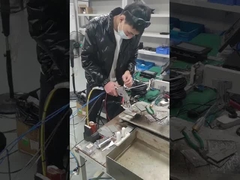 Cabeza de soldadura por láser de doble oscilación portátil con lentes reflectantes de 60° y 45°