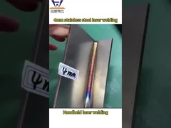 Máquina de soldadura con láser de oscilación simple de mano ligera para soldadura de acero inoxidable de 4 mm