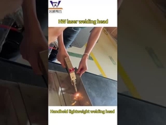 Máquina de soldadura láser de un solo motor portátil de 2000W para soldar aluminio y acero al carbono