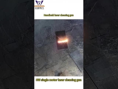 Dispositivo portátil de eliminación de óxido láser de 2000w para la eliminación de manchas de pintura certificado CE