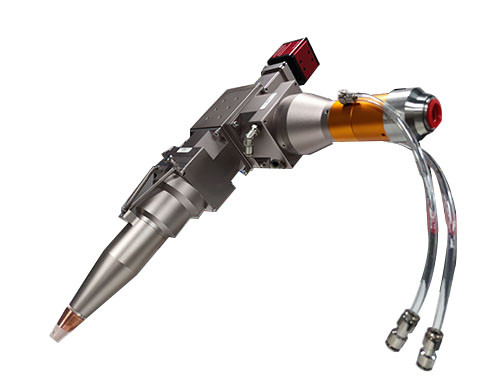 Cabeza de soldadura portátil de tipo T para máquina de soldadura láser de metal