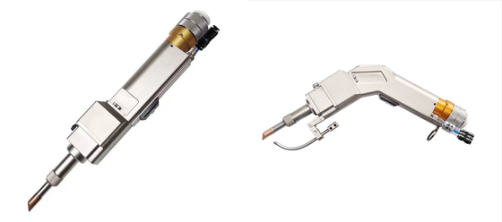 Cabeza de soldadura por láser industrial con material de aluminio de acero inoxidable