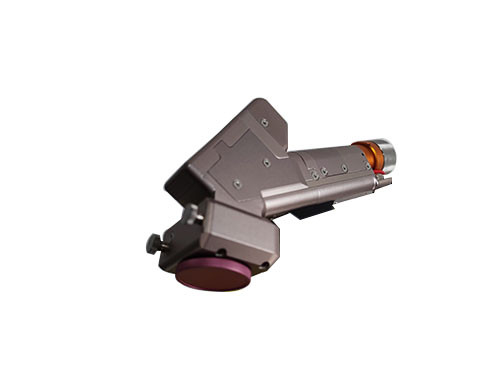 Un buen precio. Cabeza de limpieza láser personalizada, pistola láser de eliminación de pintura con área de limpieza de 300 mm en línea