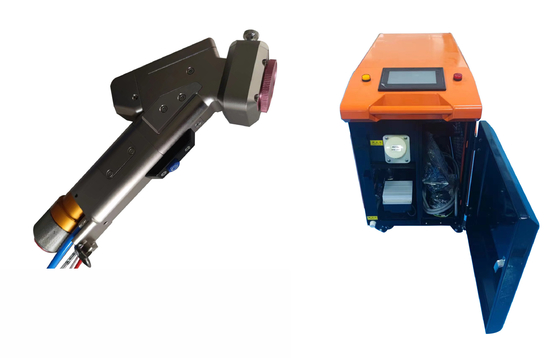 Un buen precio. Arma de limpieza con láser de mano personalizada con ancho de limpieza de 300 mm en línea