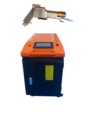 Un buen precio. Arma portátil de limpieza de metal láser de 2000w con forma de haz láser multifuncional en línea