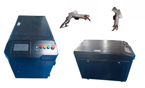 Un buen precio. Pistola de limpieza láser multipropósito 2000w 3 en 1 integrada en línea