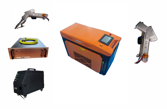 Un buen precio. Máquina de soldadura por láser de mano industrial 3 en 1 multifuncional en línea