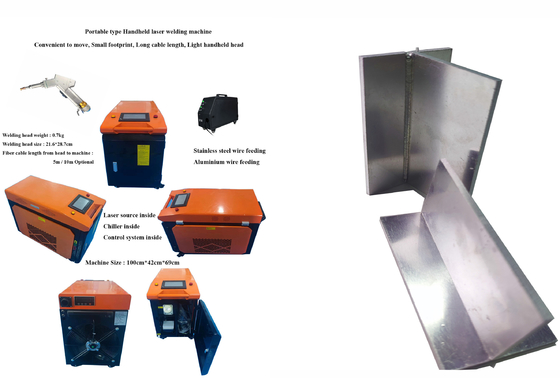 Un buen precio. Máquina de soldadura por láser de 1500 Watt para soldadura de puertas y ventanas de utensilios de cocina en línea