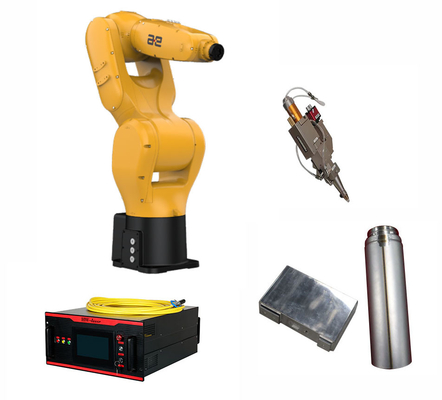 Máquina de soldadura con láser de aleación de metal de aluminio con fuente de láser AMB de 6000w