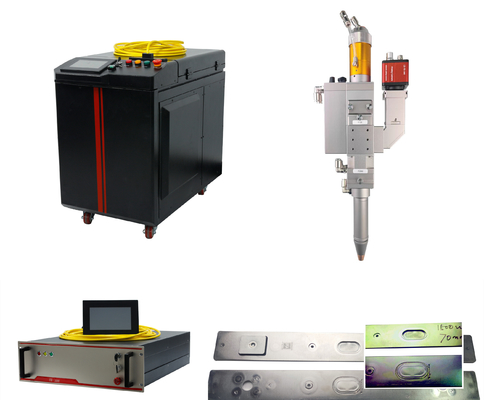 Batería Industrial 6000w Máquina de soldadura por láser de metal para cubierta de aluminio Soldadura de alta velocidad