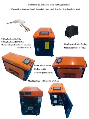 Un buen precio. Dispositivo de soldadura portátil avanzado de acero inoxidable con función automática y robótica en línea