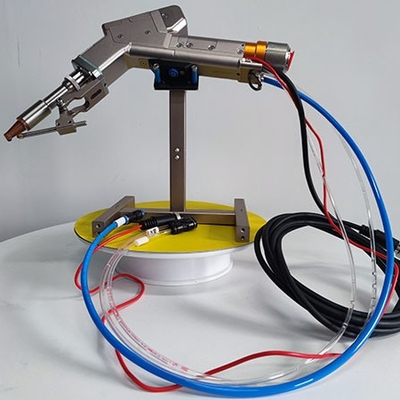 Un buen precio. Cabeza de soldadura con láser de un solo motor de fibra portátil de 3000 W para instrumentos de precisión en línea