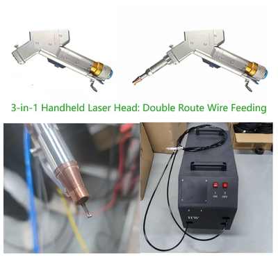 Un buen precio. Máquina multifuncional portátil de un solo motor de tres en uno para corte y limpieza de soldadura en línea