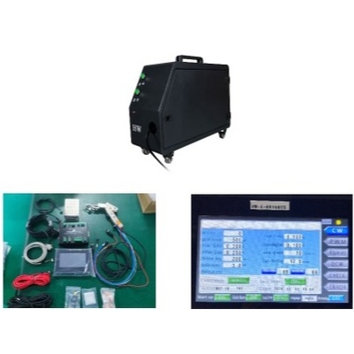 Un buen precio. Máquina de soldadura láser portátil de 2000W, operación manual para lograr soldaduras hermosas en línea