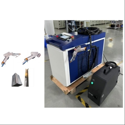 Un buen precio. Máquina de corte y limpieza de soldadura láser de tres en uno de 2000W motor único portátil en línea