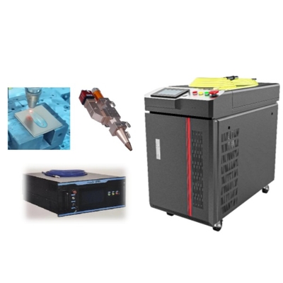Un buen precio. Refrigerado por agua Máquina de soldadura híbrida de láser azul de 1000W para soldadura de cobre en línea