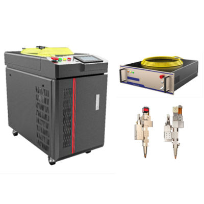 Cabezal de soldadura híbrido de luz azul y doble motor para reducir las salpicaduras de soldadura en cobre